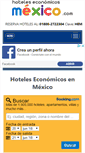 Mobile Screenshot of hoteleseconomicosmexico.com